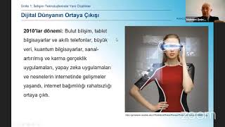 Ilt102U - Yeni̇ İleti̇şi̇m Teknoloji̇leri̇ Unite 1