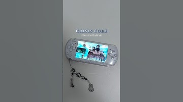 Crisis Core: Final Fantasy VII PSP #sonypsp  #finalfantasy7 #tech #2000s #psp #videogames