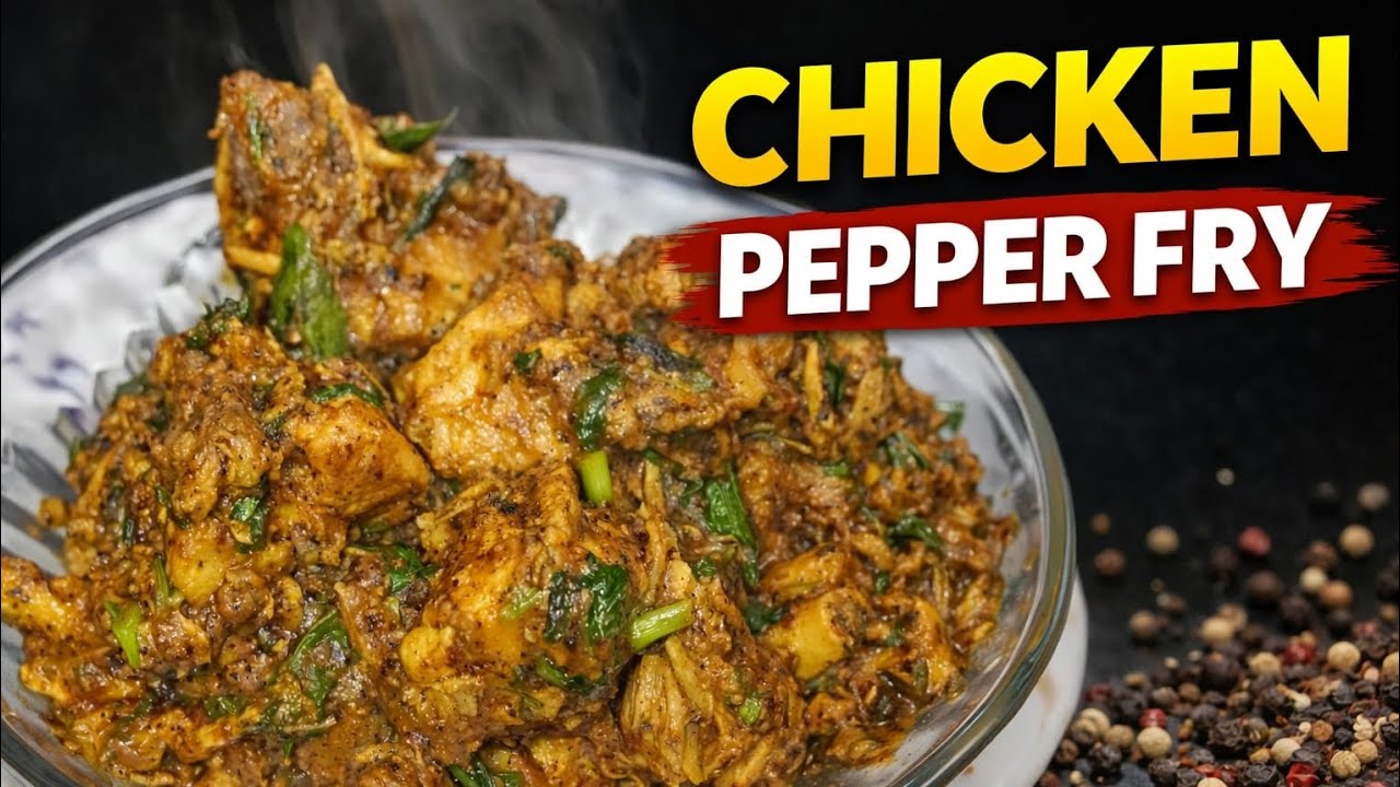 Easy and Yummy  Chicken Peper fry | ರುಚಿಯಾದ ಚಿಕನ್ ಪೆಪ್ಪರ್ ಫ್ರೈ |  ಕೈಬೇರಲು ಚಪ್ಪರಿಸುವ Recipe 