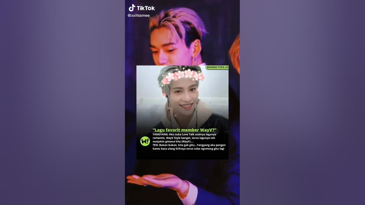 Yang coba baca ulang liriknya🥲🙏🏻 #yangyang #ten #wayv #lovetalk