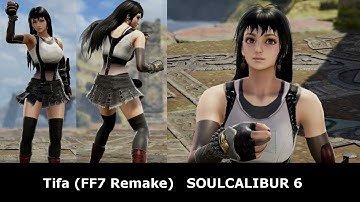 SOULCALIBUR 6 FORMULA: Tifa (FF7 Remake)