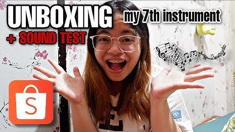 LYRE HARP/MINI HARP UNBOXING from Shopee | Unboxing Review + Sound Test  | MusiKayla