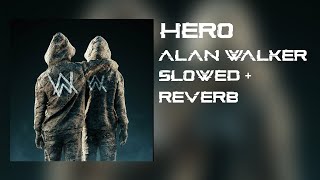 Alan Walker - Hero (Slowed + Reverb) Resimi