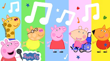 🌟 Class Of Madame Gazelle🎵 Peppa Pig My First Album 8# | Peppa Official Family Kids Cartoon