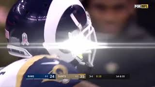 Michael Thomas vs Marcus Peters 2018   WR vs CB Matchup