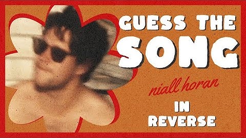 GUESS THE NIALL HORAN SONG IN REVERSED ⏪ 🤩 | Music Quiz