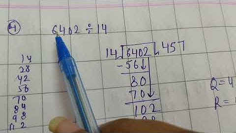 class -4 unit -6 Division exercise 6.4
