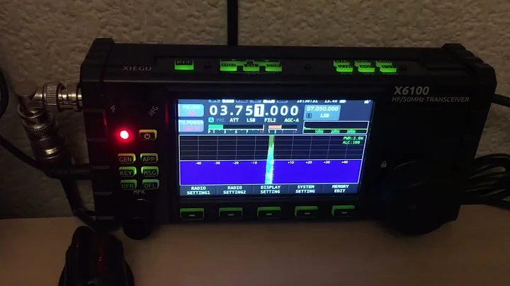 GB100BBC QSO from Scunthorpe with the Xiegu x6100