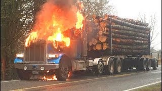 BIGGEST OVERLOADED LOGGING TRUCK CARS FAILS OFF ROAD DANGEROUS DRIVERS IDIOTS by TOP TV 124 views 5 hours ago 38 minutes