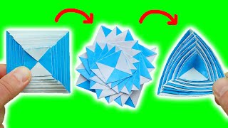 Easy Paper toy antistress transformer  Tutorial.