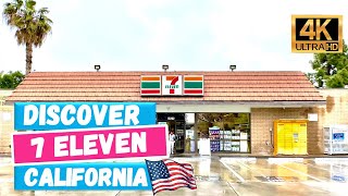 🇺🇸 Discover 7 Eleven Convenience Store in California, USA [6 min 4k Video]