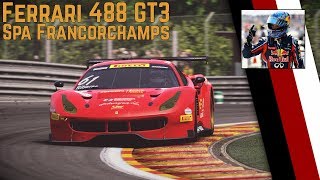 Ferrari 488 gt3 at spa francorchamps ...