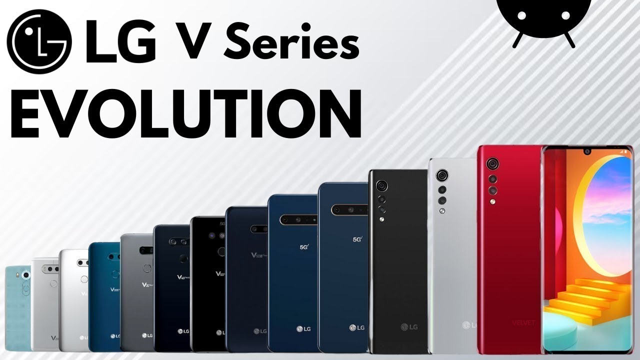 Evolution of LG V series | History of LG - YouTube