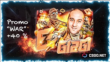 CSGO.NET (mycsgo) // Promo code "WAR" +40% to your deposit // Open GI2GI Case