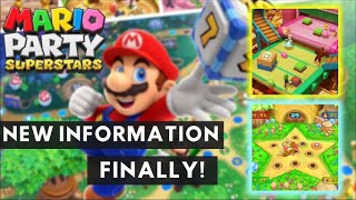 Finally NEW Mario Party Superstars Information! (New Minigames & No 50 Turn Spaces?)