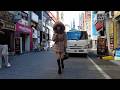 Tokyo - Shinjuku Kabukicho, Okubo Park area and love hotel district on a weekday morning [4K HDR]