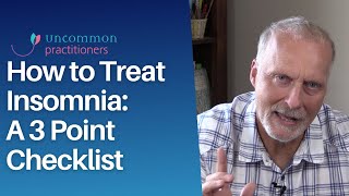 How to Treat Insomnia - A 3 Point Checklist #insomnia by Mark Tyrrell 1,846 views 5 months ago 8 minutes, 17 seconds