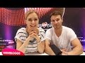 Capture de la vidéo Interview: Monika & Vaidas (Lithuania) @ Eurovision 2015 Rehearsal