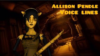 Allison Pendle All Voice Lines Remake