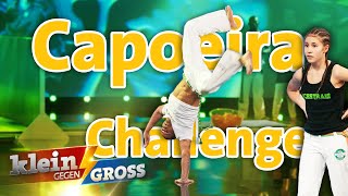 Wer trifft mehr Trick-Shots? Anna-Mina (13) vs. Capoeira-Weltmeister | Klein gegen Groß
