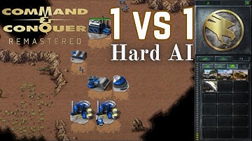 C&C : Tiberian Dawn Remastered - GDI vs NOD - Hard AI