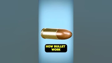 How a Bullet Works in 30 Seconds!🔫 #shorts