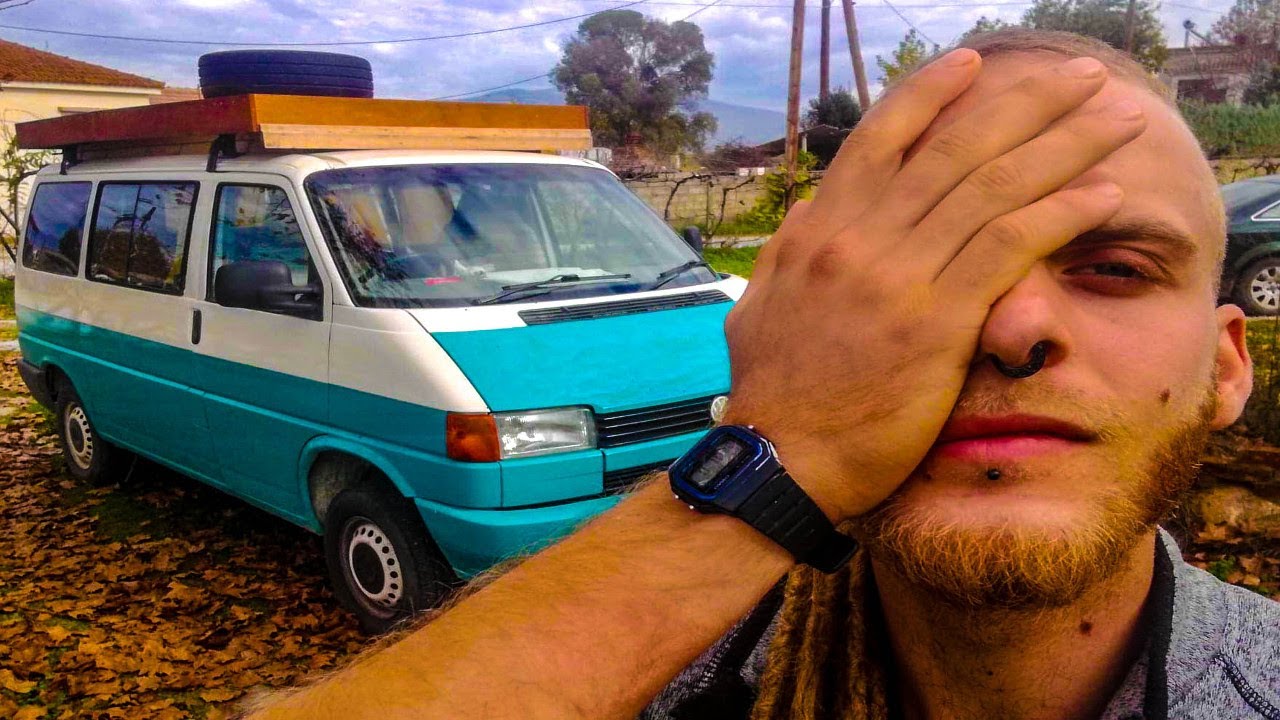 VANBUILD FAIL!! - Unique self build VW T4 camper van conversion - YouTube