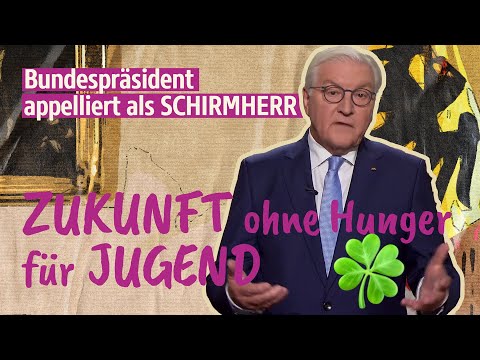 German Federal President appeals for SUSTAINABLE future 🌱 Support GREEN COLLEGES for #ZeroHunger! 💚