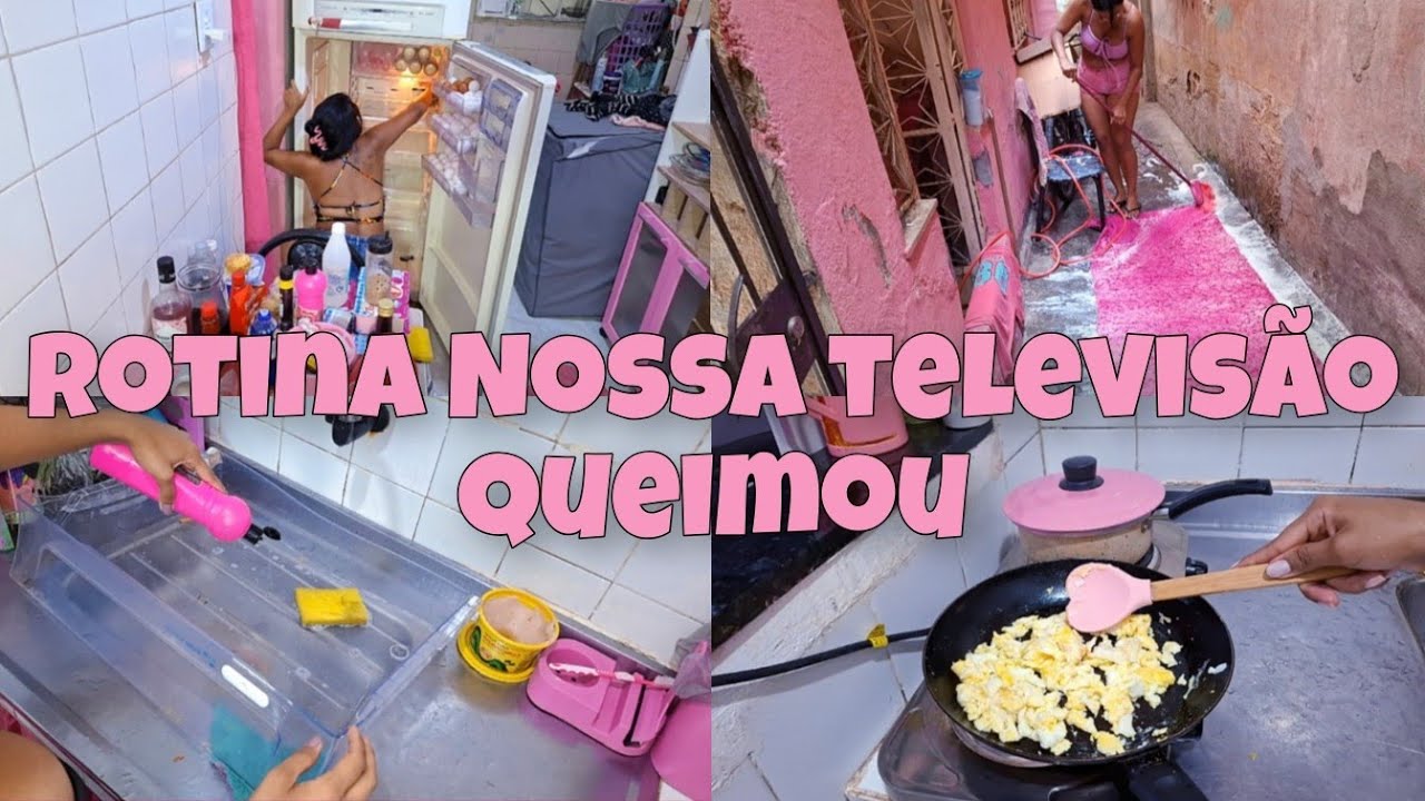 Rotina Tô Exausta♡ Nossa Televisão Queimou