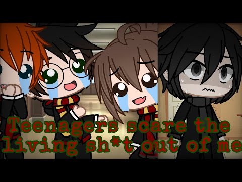 😰Teenagers scare the living sh*t out of me😰// ❤️Golden Trio 💛