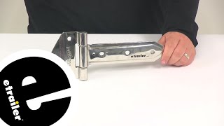 etrailer | T-Strap Hinge w Wide Bracket for Enclosed Trailers: The Breakdown