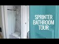Van Life Tour: Sprinter Van Bathroom Tour | DIY Sprinter Van Shower
