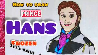 How To Draw Hans From Frozen, Prince Hans, Step by Step, Drawing Guide, by  Dawn - DragoArt