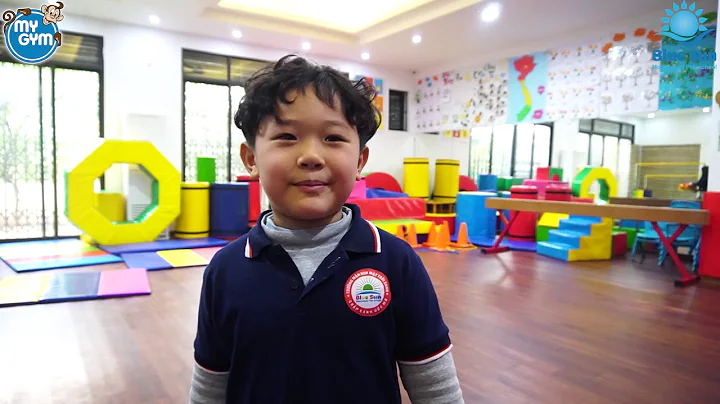[Mầm Non Mặt Trời Xanh] Giờ học Gym của bé