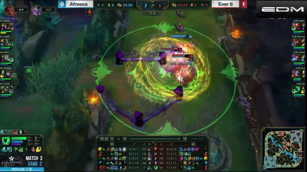 E8W vs AFS Highlights Game 2 LCK SUMMER 2017 Ever8 Winners vs Afreeca Freecs W1D2-31.5.2017