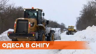 Снег в Одессе | Последствие снегопада в Одессе | Непогода в Украине