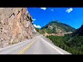 Million Dollar Highway San Juan Skyway 4K | Ouray to Silverton and Durango Colorado U.S. 550 South