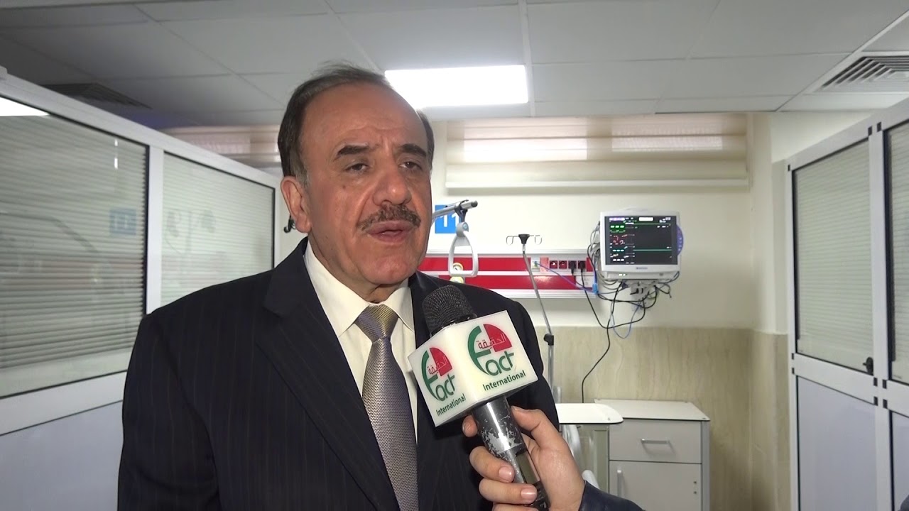 افتتاح وحدة العناية المركزة الرئيسية في مستشفى الجامعة الاردنية - تصوير و مونتاج جميل الجابري