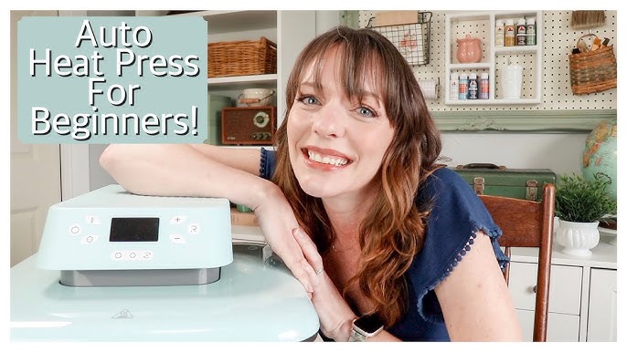 HOW TO USE AUTO HEAT PRESS MACHINE / HTVRONT Auto Heat Press Review 