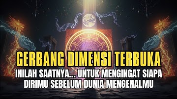 Jiwa Terpilih ⚡ Gerbang Dimensi Telah Terbuka — Waktu Penyatuan Raga, Jiwa, Dan Cahaya Telah Tiba