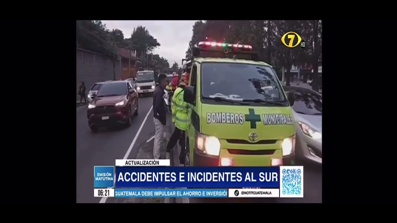 Noti 7 reporte del tránsito 14/07/2025