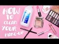 How To: Clean + Sanitize Your Make-Up! | by tashaleelyn
