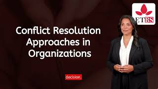 Conflict Resolution and Mediation  Module 8  Conflict Resolution in Organizational and Community Set