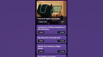 Train Al on Sapien. Earn Crypto. | Sweat Wallet. Learn and Earn #sweatwallet #sweat #quiz
