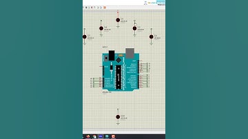 LED with Arduino in Proteus Simulation