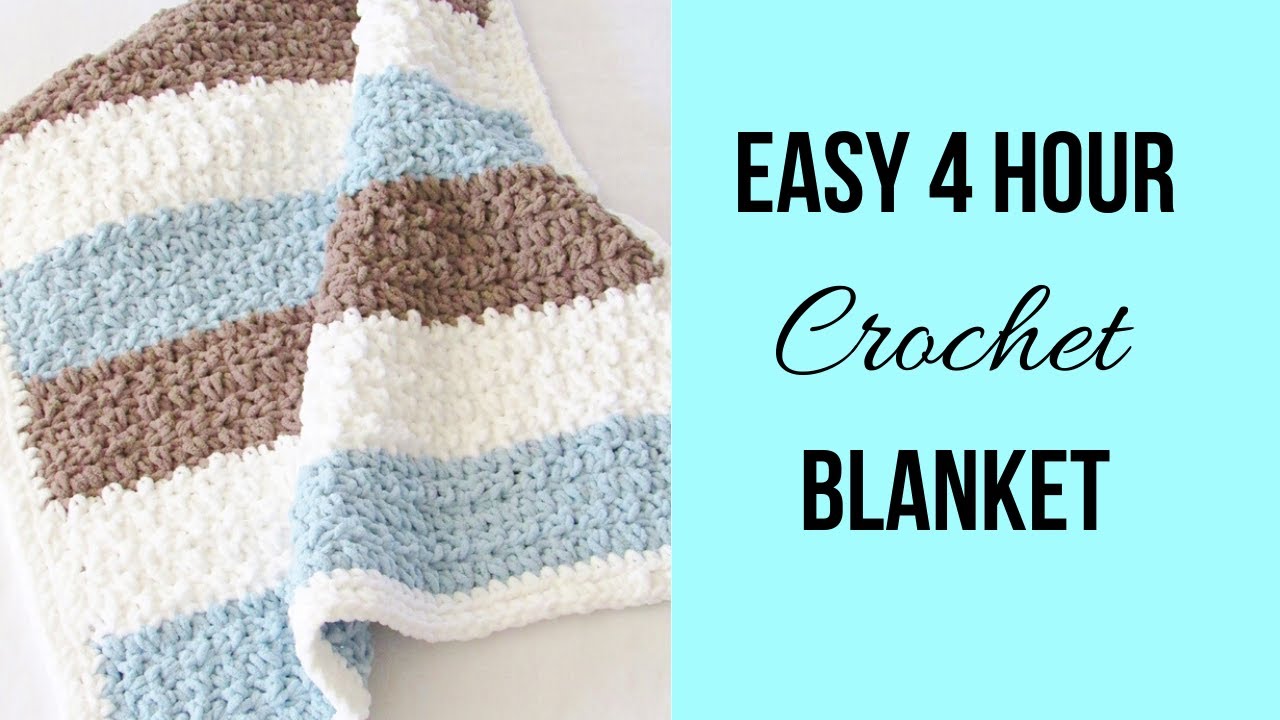 Free Crochet Baby Blanket Pattern - Crochet Dreamz