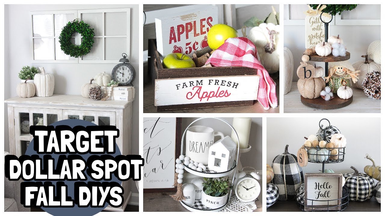 MUST WATCH TARGET DOLLAR SPOT FALL DIYS 2019