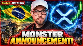 XRP BREAKING: BRAZIL JUST MADE A MONSTER MOVE! (THIS CHANGES EVERYTHING!)