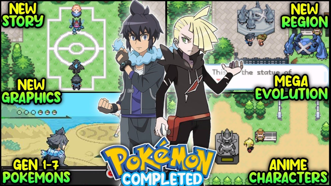 [ENGLISH UPDATE] Completed Pokemon GBA ROM Hack 2023 With Mega Evolution, Gen 1-7, New Region & More