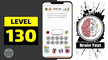 Brain Test Level 130 Walkthrough